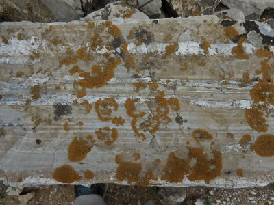 A stone in the Great Wall of China